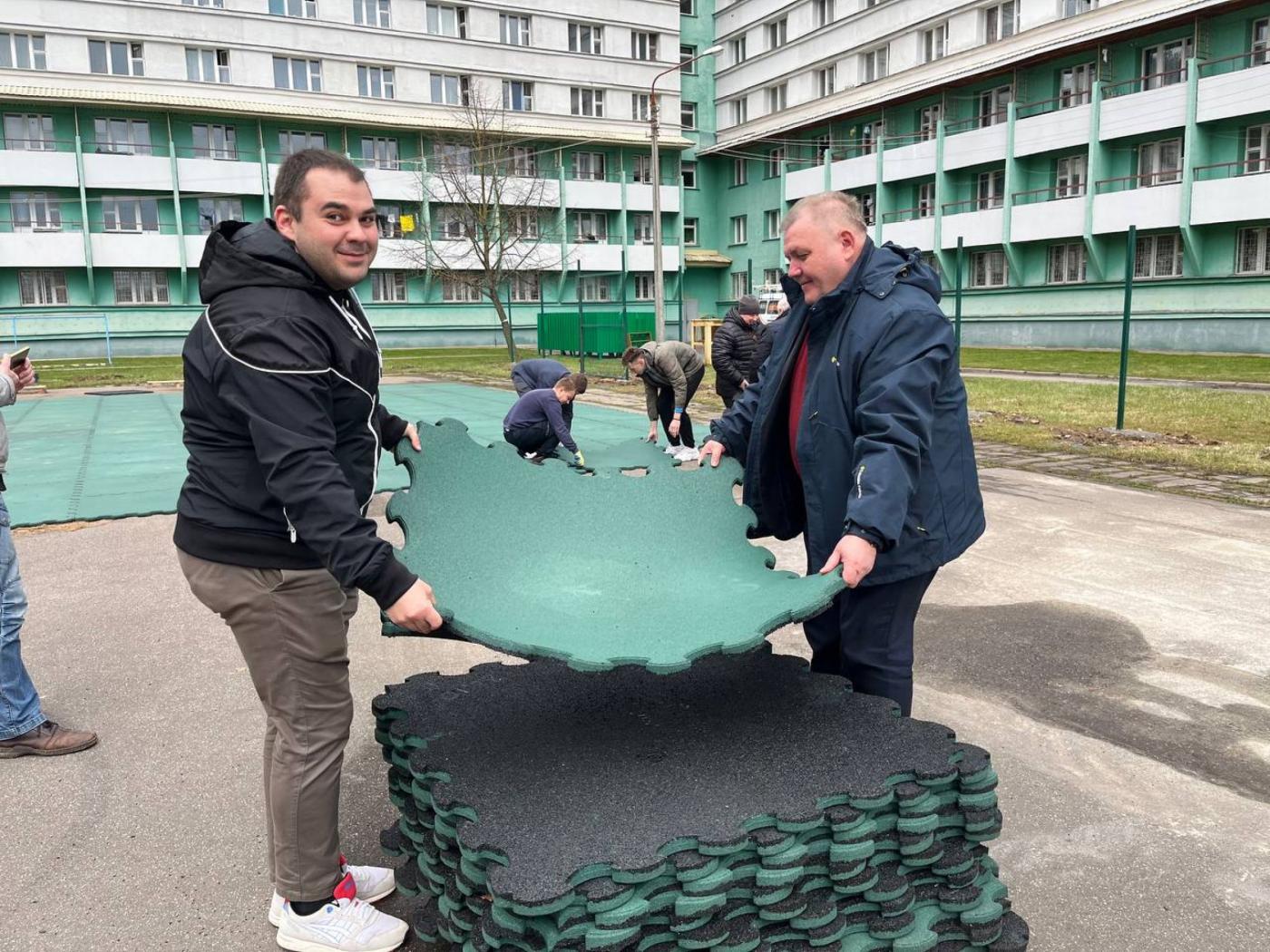 Скоро! Около 17-го общежития появится новая спортивная площадка